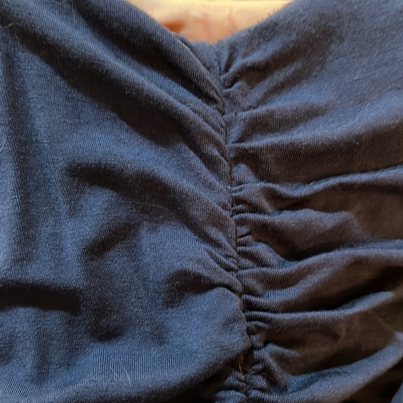 Bebe Very Sexy Navy Blue Fitted Dress - Picture 6 of 9